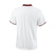 Wilson Tennis Polo Team II burgundy/white Men